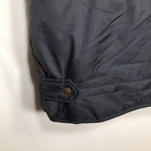 Survival By Generation One Mens Black Puffer Vest Size XLarge Snap Closure - Picture 4 of 8